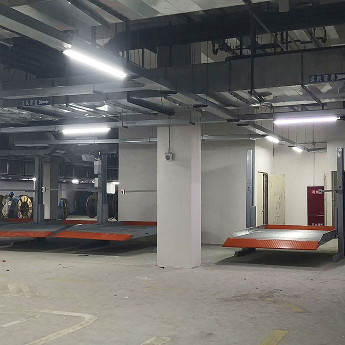 云龍四柱式機械式停車庫二手