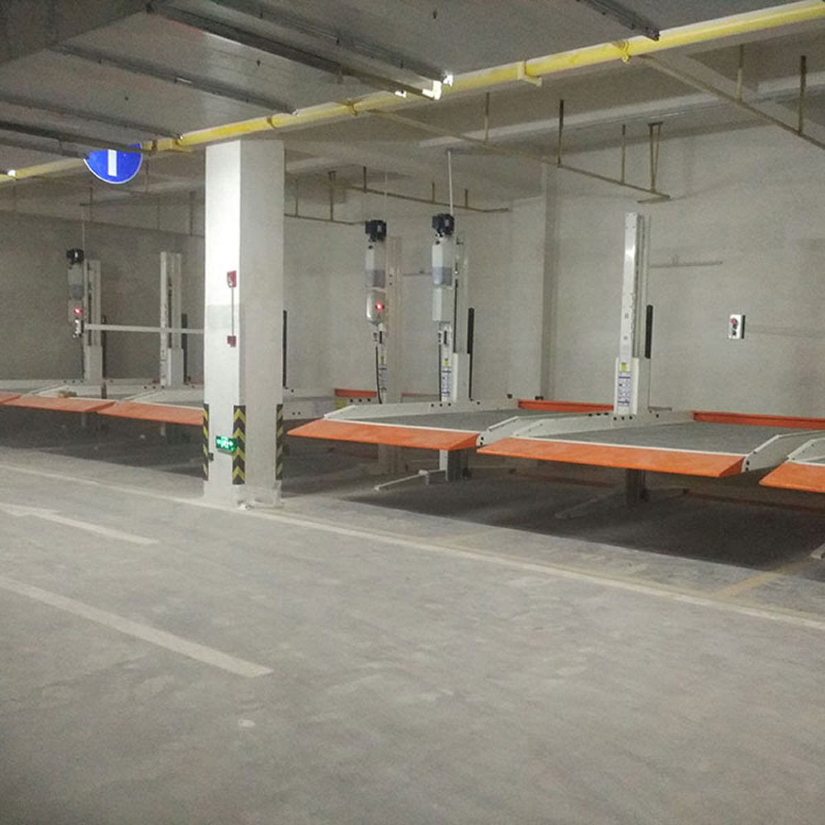 鹽亭四柱立體停車庫拆除