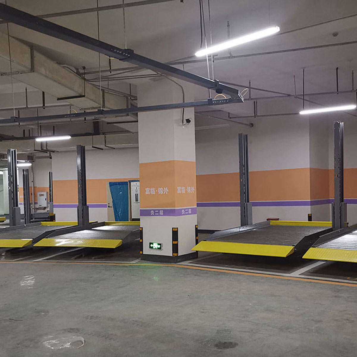 云龍2柱立體車庫拆除