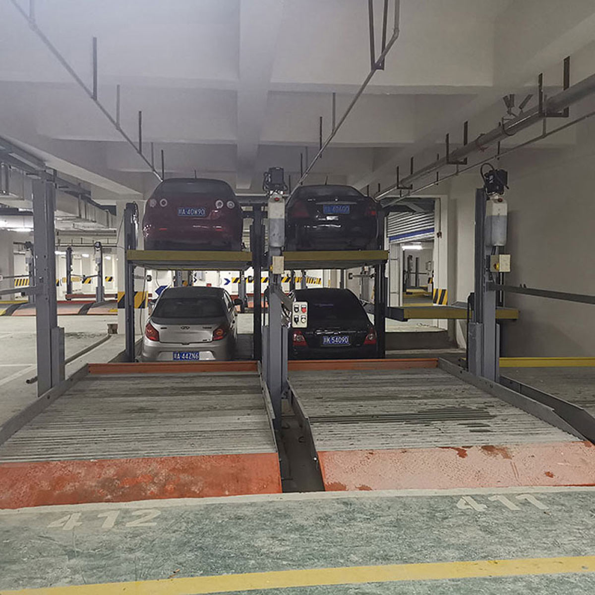 渭源俯仰式機(jī)械式停車(chē)庫(kù)拆除