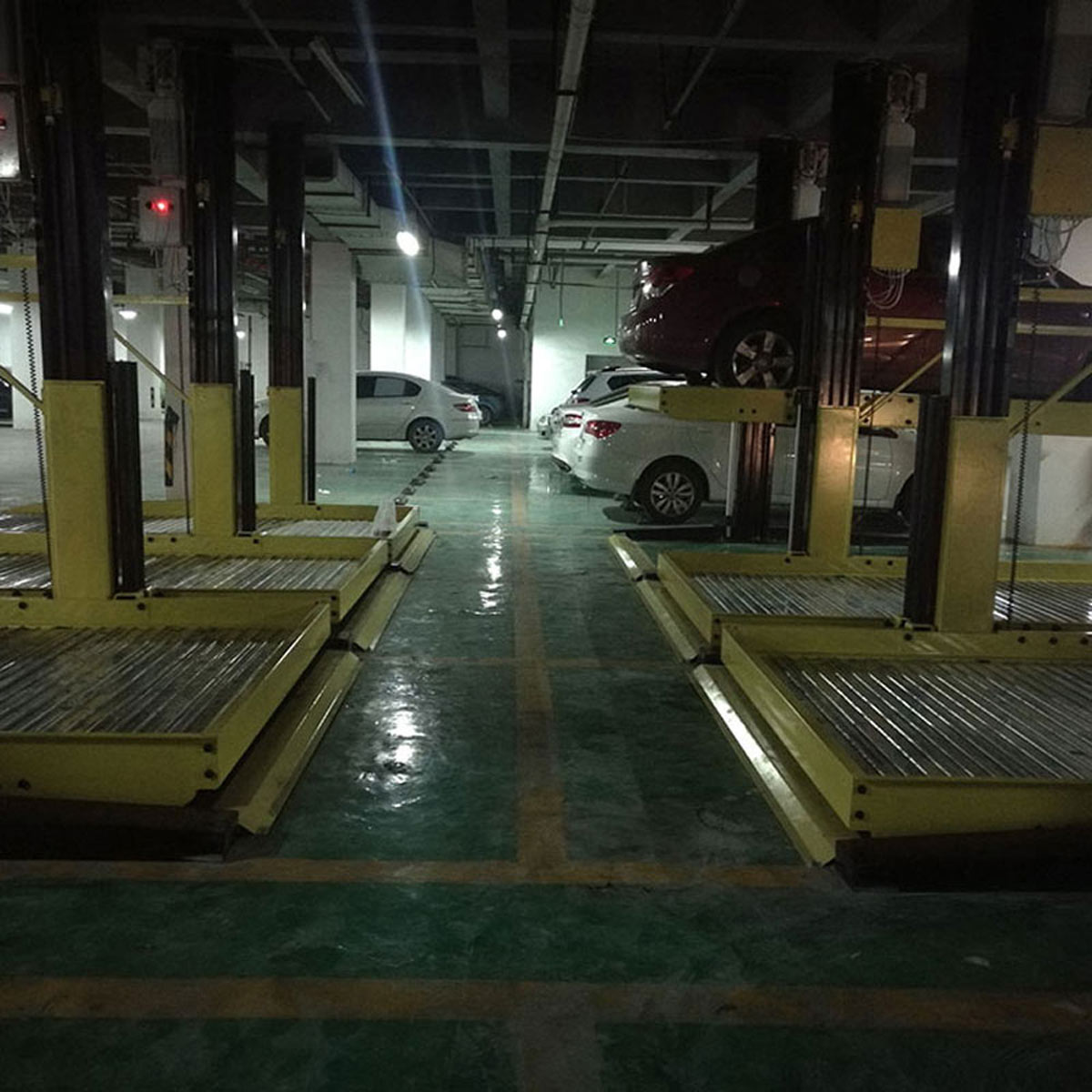 威信兩層立體停車庫安裝