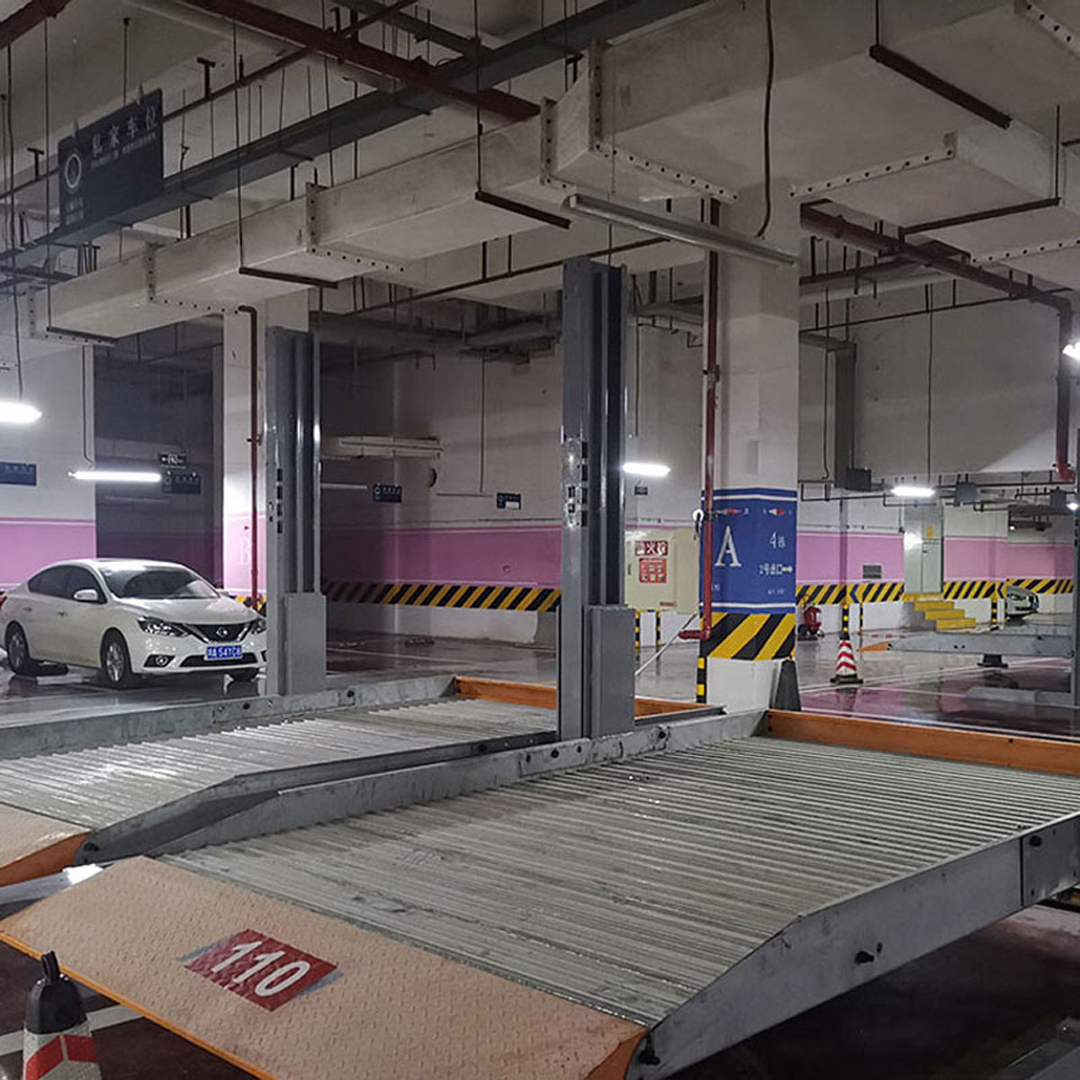 臨潼適合小區機械式立體車庫設施的設計