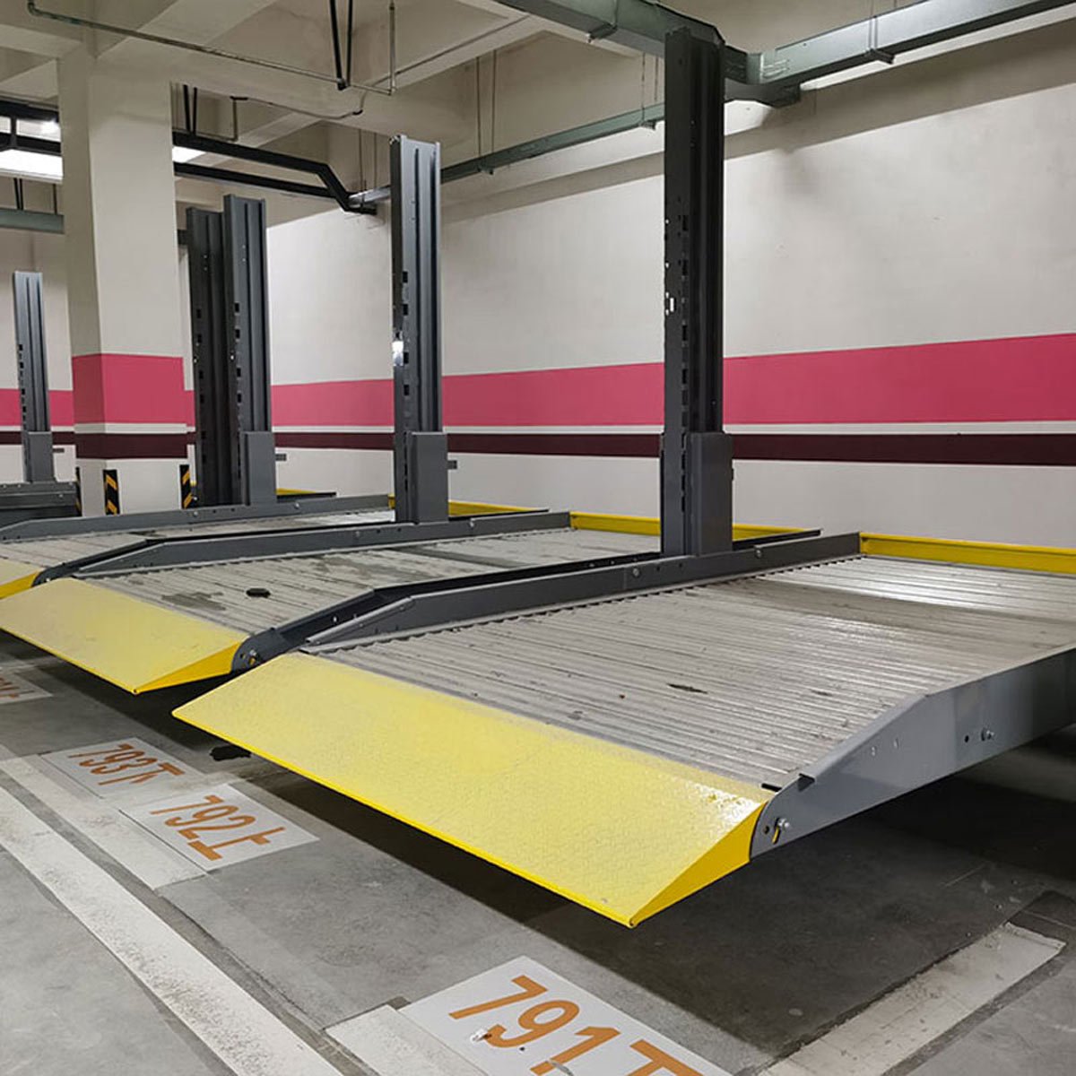 梓潼平面移動式立體車庫整機特點